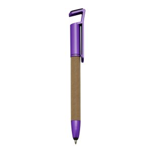 Caneta Ecológica Base P/ Celular — Roxo