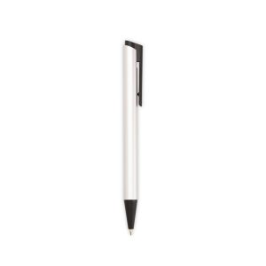 Caneta Metal — Prata / Preto