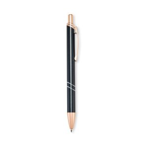 Caneta Metal — Preto / Bronze