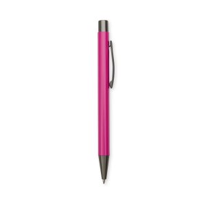 Caneta Metal — Rosa / Cinza