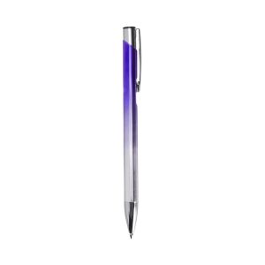 Caneta Metal Bicolor (algumas Peças Podem Apresentar Descascamento, Caso Ocorra Faremos A Troca) — Roxo / Prata