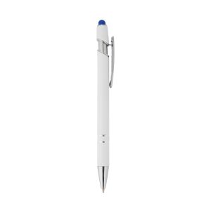 Caneta Metal Touch — Branco / Azul (05000-BCO/AZE)