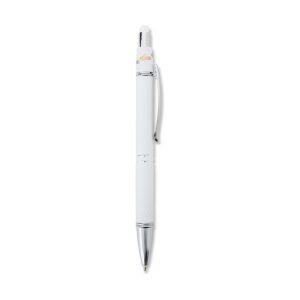 Caneta Metal Touch Antiestresse — Branco