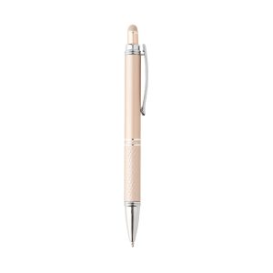 Caneta Metal Touch — Bronze / Prata