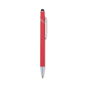 Caneta Metal Touch — Rosa / Prata