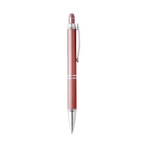 Caneta Metal Touch — Vermelho / Prata