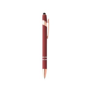 Caneta Metal Touch — Vermelho / Cobre