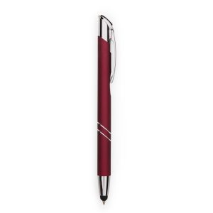 Caneta Metal Touch — Vermelho / Prata