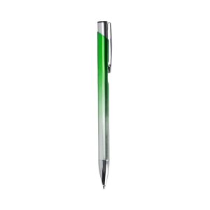 Caneta Metal Bicolor (algumas Peças Podem Apresentar Descascamento, Caso Ocorra Faremos A Troca) — Verde / Prata