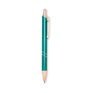 Caneta Metal — Verde / Bronze