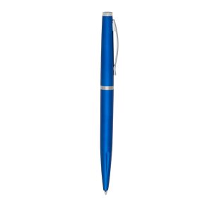 Caneta Plástica — Azul / Prata (12187-AZE/PRA)