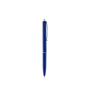 Caneta Plástica — Azul / Prata
