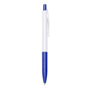 Caneta Plástica — Azul / Branco (00401C-BCO/AZE)