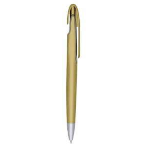 Caneta Plástica — Dourado
