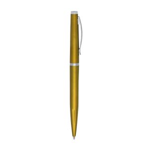 Caneta Plástica — Dourado