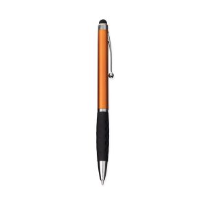 Caneta Plástica Touch — Laranja