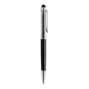 Caneta Plástica Touch — Preto