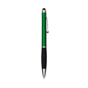 Caneta Plástica Touch — Verde