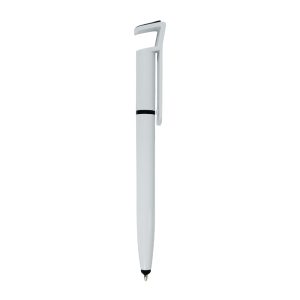Caneta Base Celular Limp. Tela E Ponta Touch — Branco