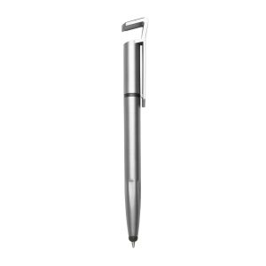 Caneta Base Celular Limp. Tela E Ponta Touch — Prata