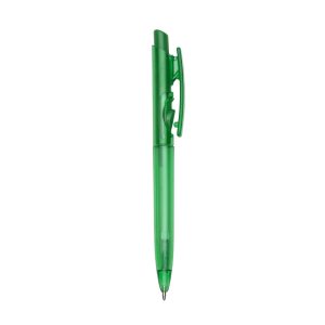 Caneta Plástica Translucida — Verde