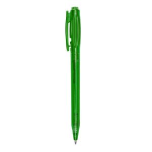 Caneta Plástica Translucida — Verde