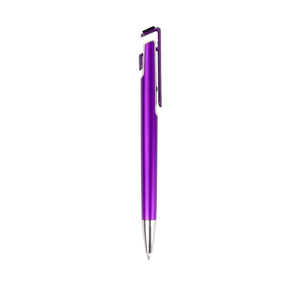 Caneta Plástica Com Suporte Para Celular - Imagem 3