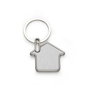 Chaveiro De Metal Formato Casa
