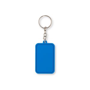Chaveiro Pvc Emborrachado — Azul
