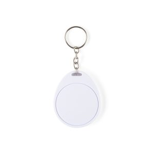 Chaveiro Pvc Emborrachado — Branco