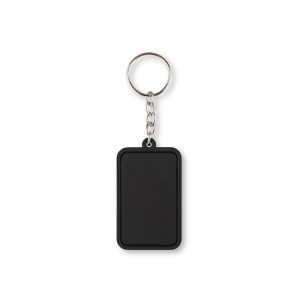 Chaveiro Pvc Emborrachado — Preto