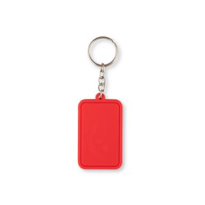 Chaveiro Pvc Emborrachado — Vermelho