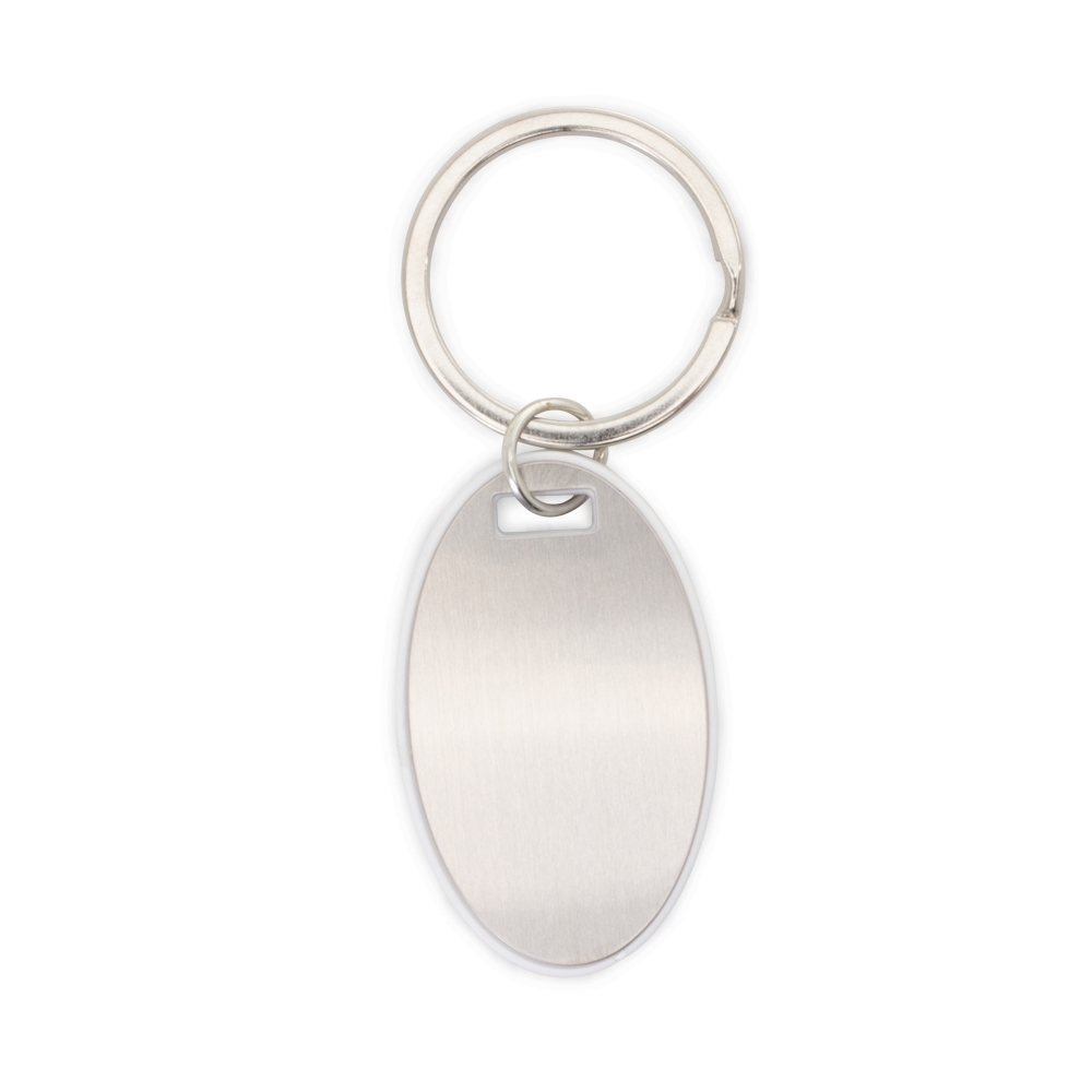 Chaveiro Oval Plastico/metal - Imagem 3