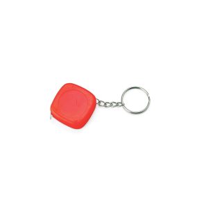 Chaveiro Trena Plástico 1m — Vermelho
