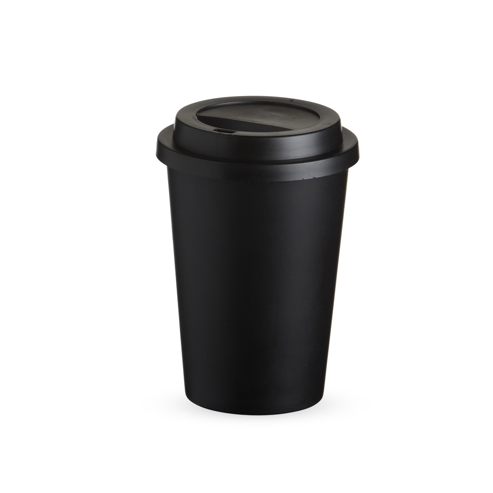 Copo Fibra De Arroz C/ Tampa 450ml - Imagem 3