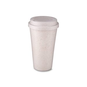Copo Fibra De Arroz C/ Tampa 550ml