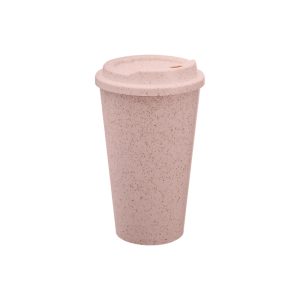 Copo Fibra De Arroz 550ml — Rosa