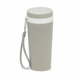 Copo Fibra De Bambu 350ml — Cinza
