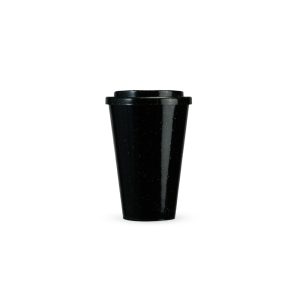 Copo Fibra De Madeira 450ml — Preto