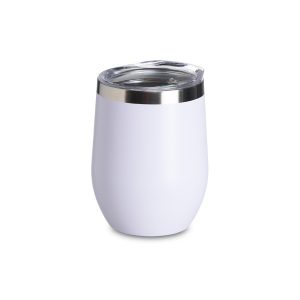 Copo Térmico Inox 320ml — Branco