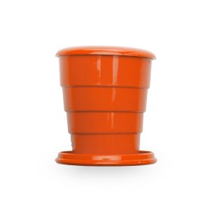 Copo Retrátil 130 ML — Laranja