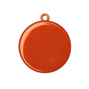 Copo Retrátil 200ml C/ Porta Comprimido — Laranja