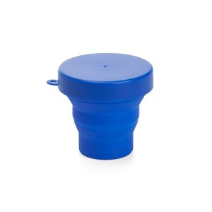 Copo Retrátil De Silicone 150ml — Azul (18636-AZU)