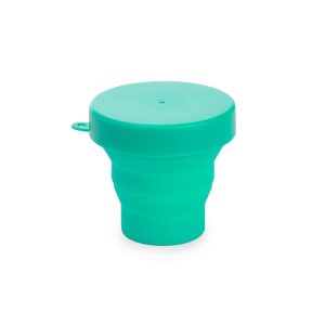 Copo Retrátil De Silicone 150ml — Azul (18636-TUR)