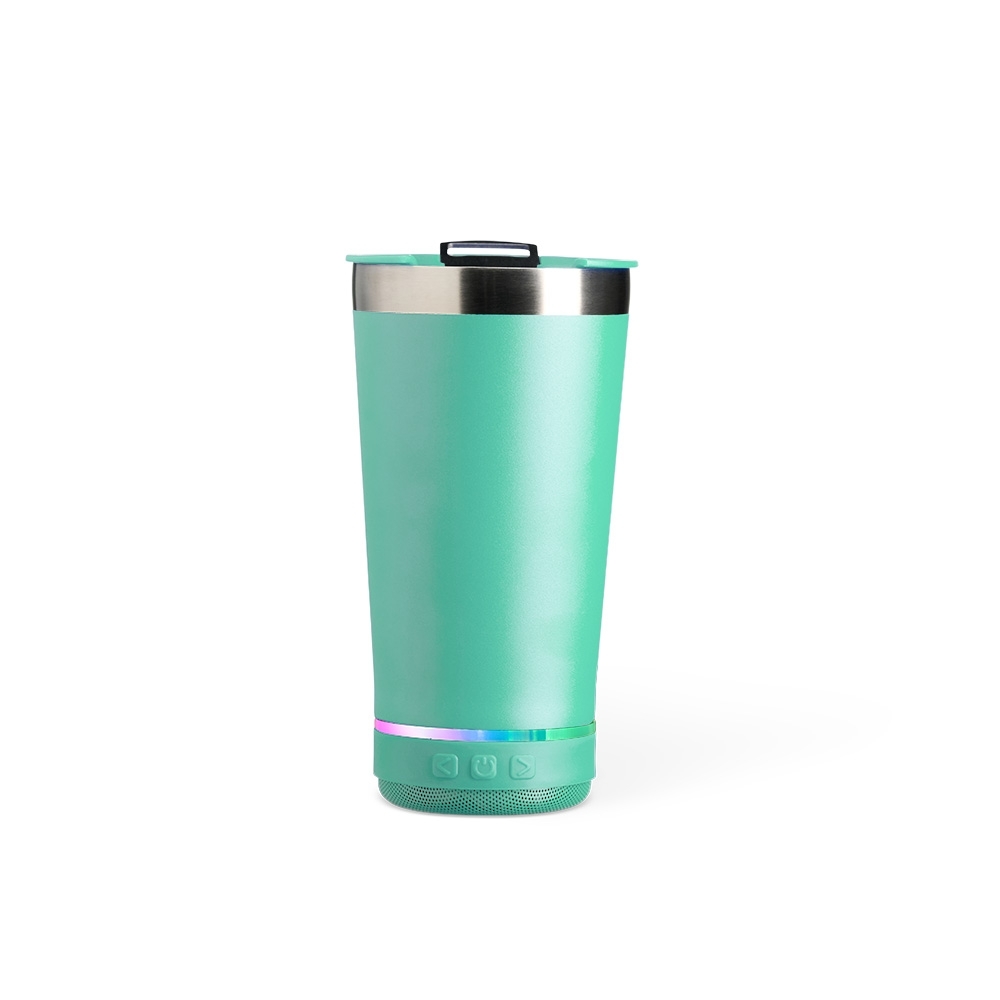 Copo Térmico 400ml Com Caixa De Som