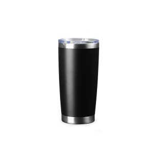 Copo Térmico 520ml — Preto / Inox
