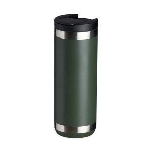 Copo Térmico 550ml — Verde / Inox
