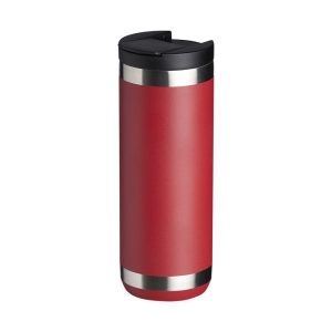 Copo Térmico 550ml — Vermelho / Inox