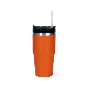 Copo Térmico 600ml — Laranja