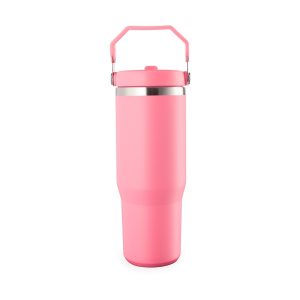 Copo Térmico 800ml — Rosa / Inox (08146A-ROS)